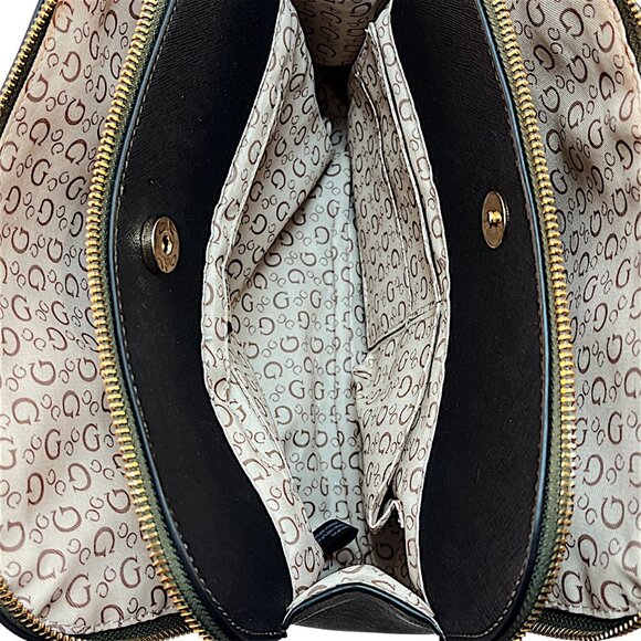 Guess Green Los Angeles Crossbody/Shoulder Straps Satchel Bag - Picture 7 of 12